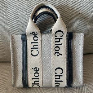 Chloe woody tote small